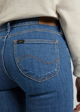 Spodnie Jeansowe Damskie Lee Scarlett Mid Lexi L526OPWN 112144091